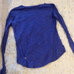 Lululemon purple longsleeve